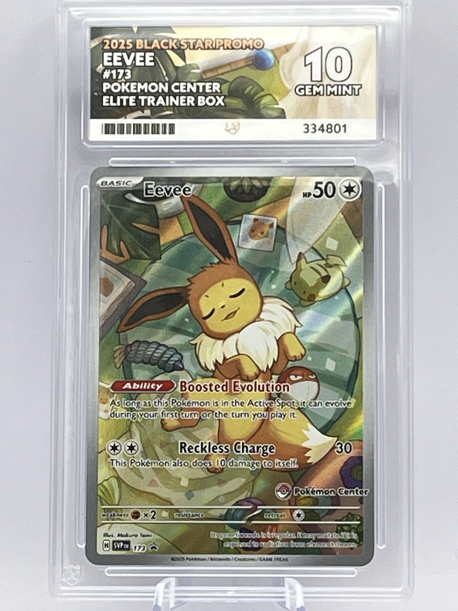 Pokemon - Prismatic Evolutions - Eevee SVP173 Pokemon Center Promo