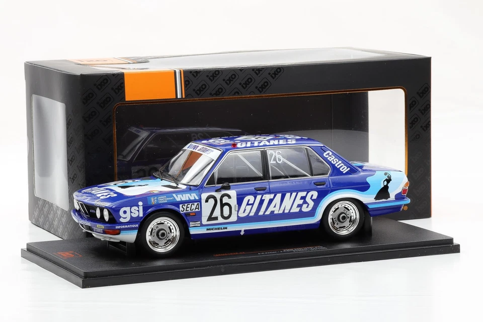 1:18 IXO BMW 528i E28 #26 Gitanes 24h Spa 1982 18RMC183A - Immagine 2 di 4