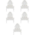  5 Pack Mini House Dressing Table Model Makeup Vanity Accessory Decor