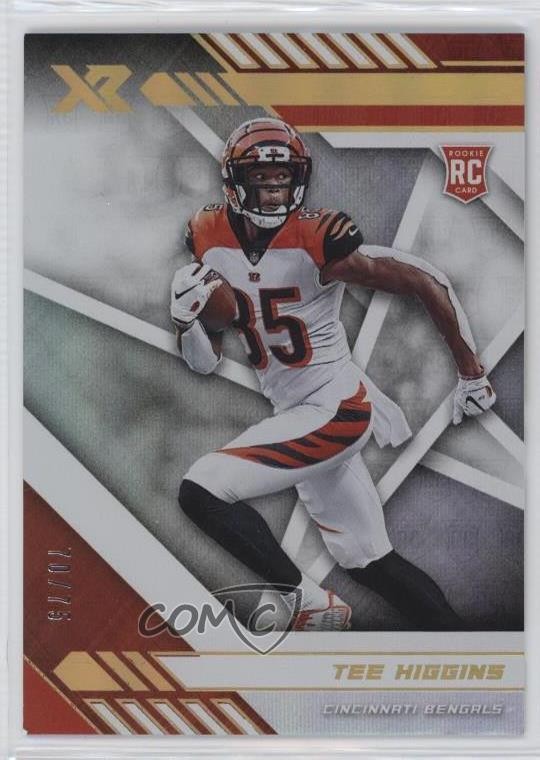 2020 Panini XR Rookie White 70/75 Tee Higgins #110 w6g
