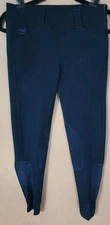 Womens Piper By Smartpak Horse Riding Pants Equestrian Breeches 24R Navy Blue