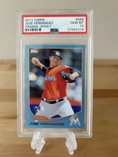 2013 Topps - Jose Fernandez #589 Blue (RC) PSA10 low pop