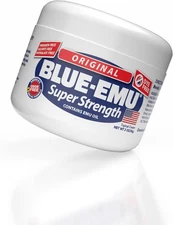 BLUE-EMU Original Super Strength Cream, Dye Free, Soothing Muscle & Joint Suppor