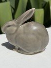 Rookwood Pottery #6160 Grey Rabbit Bunny Ornament Figurine — photo 10