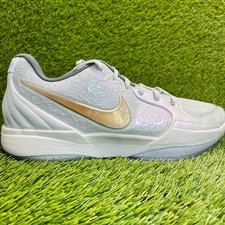 Nike Ja 2 Tree Topper Mens Size 11.5 Light Silver Gray Basketball Shoes Sneakers
