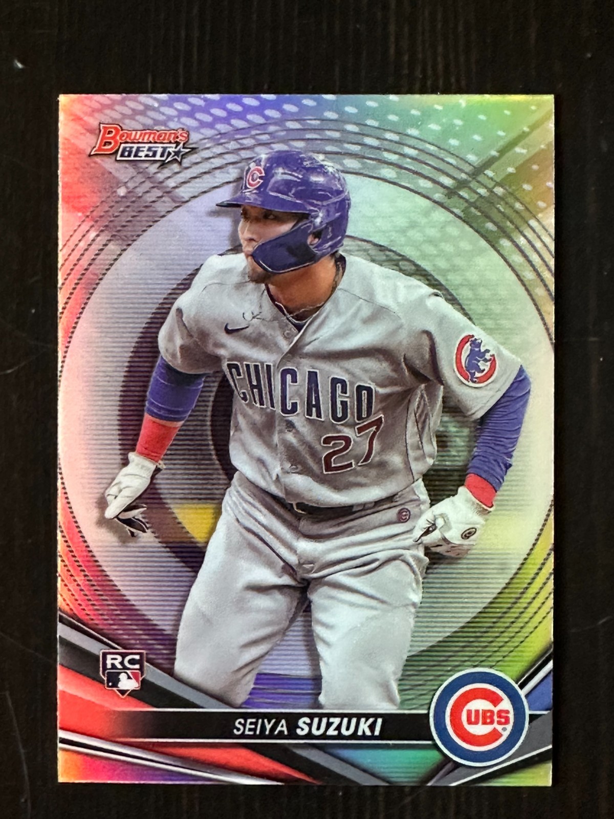 2022 Bowman's Best Refractor #41 Seiya Suzuki RC
