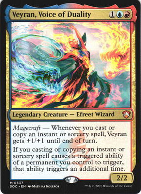 MTG | Veyran, Voice of Duality | Secrets of Strixhaven | NM | EN