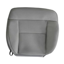 Front Passenger Bottom Replacement Seat Cover Cloth Gray Compatible with Ford