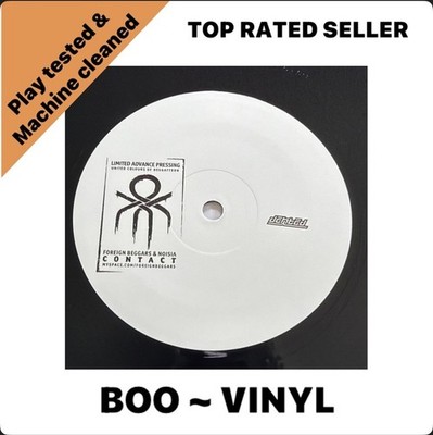 Foreign Beggars & Noisia - Contact 12  Drum N Bass / Grime Vinyl VG+ / M
