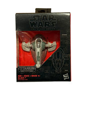 Star Wars Black Series Boba Fett Slave 1  10 Titanium Series New in Box Sealed