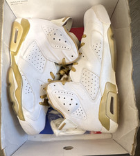 Jordan Air Jordan 6 White Gold Mens High Top ...