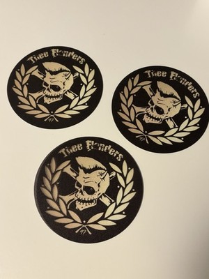 Thee Flanders Untersetzter Neu  Psychobilly