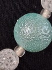 Lot Of 10++Vintage Blue Powder Coated Crackle Beaded Necklaces Trifari Earrings+ — photo 6
