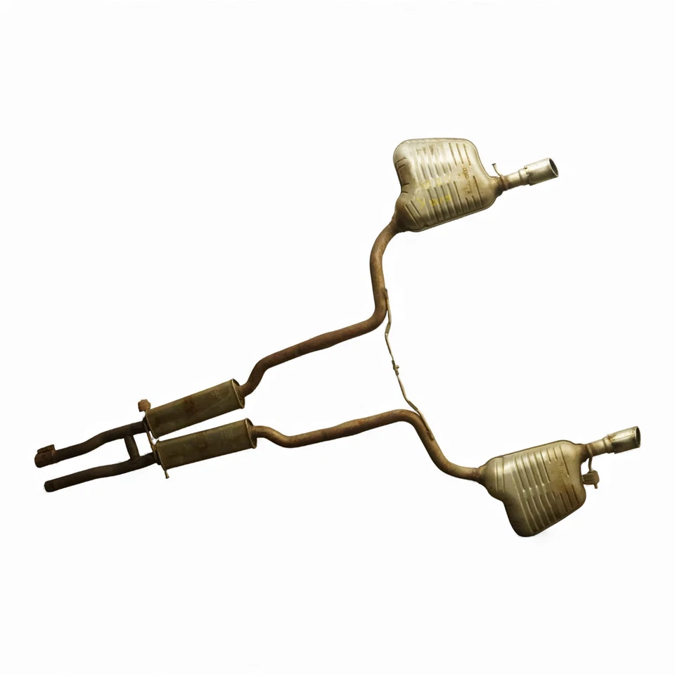 2006-2008 Audi A6 C6 3.2L Exhaust Muffler Silencer Resonator Pipe Left Right Oem Foto 4 de 4