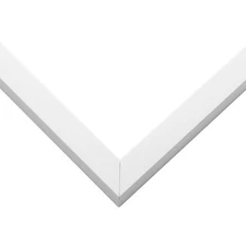 44x16 Shadow Box Frame White | 1 Inches Deep Real Wood Contemporary Shadowbox Di