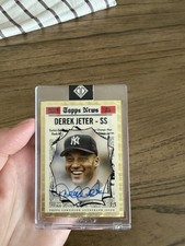 Topps 2025 Transcendent Derek Jeter SuperFractor Autograph 1/1 Yankees