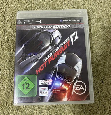 Need for Speed Hot Pursuit Limited Edition PS3 PAL USK 12
