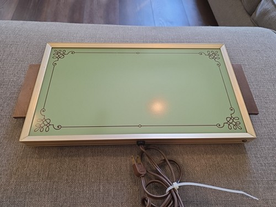 #ad Vintage Mid Century MCM Electric Warming Serving Tray Cornwall Model 1418 $38.99
