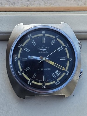 Vintage Uhr Longines Ultra Chron Super Compressor 8221-2 Automatik Cal 431