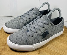 G BY GUESS Women's Shoes 7.5M Sneakers Quilted GGBacker Metallic Accents