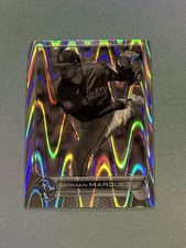 2022 Topps Chrome Sonic German Marquez Black/White Raywave Refractor #219 (Y)