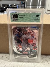 Panini 2020 Prizm Aaron Judge #64 Silver Prizm PGI 10 New York Yankees