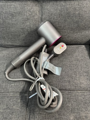 DYSON Supersonic Hair Blow Dryer HD01 - Gray/Pink (Fuschia), Untested As Is