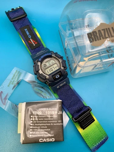 CASIO VINTAGE G-SHOCK DW-9550BN-2T BRAZILIAN MIX G-Mix Boxed Japan Y 1998