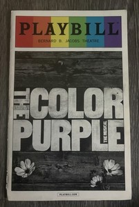 The Color Purple Broadway Cast Cynthia Erivo, Unsigned (2015)