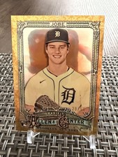 2025 Topps Baseball Allen & Ginter Jackson Jobe Gold Foil /50 #75 Detroit Tigers
