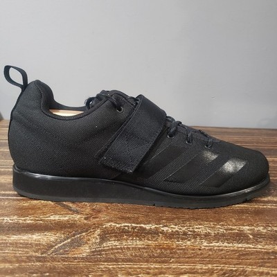 adidas Men\'s Black Athletic Training Shoes with Strap Powerlift 11 Weightlifting Adidas Powerlift 4 Weightlifting Shoes Black Training  main image 4