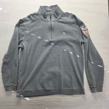 Tommy Bahama SF Giants 2014 World Series Champions Quarter Zip Pullover Gray L