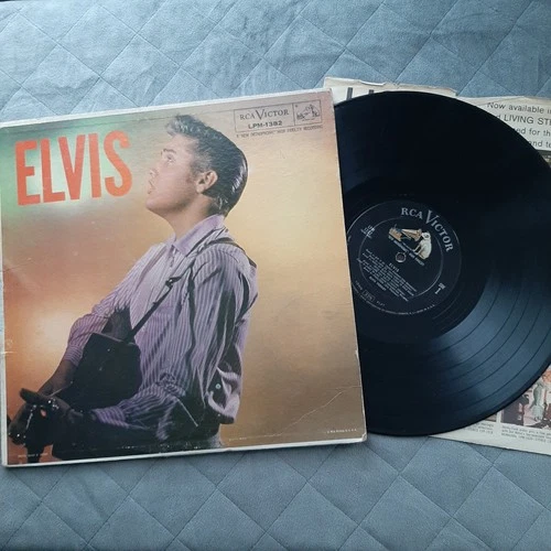 Elvis Presley 2ND ALBUM LPM-1382 (USA 1956 ORIGINAL) RARE BAND LABEL