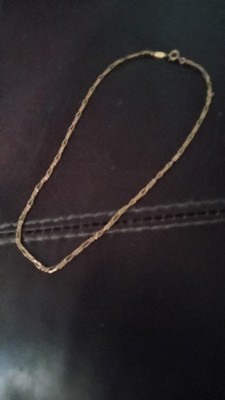 Monet Statement Choker Link Necklace Gold Tone Vintage 1960 s NICE