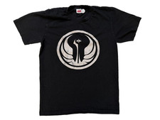 Vintage Star Wars TShirt Black Med Jedi Order Lucasfilm Tag True Y2K Fader