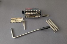 Fender Vintera '50s Strat Bridge TREMOLO Assembly Chrome - Complete