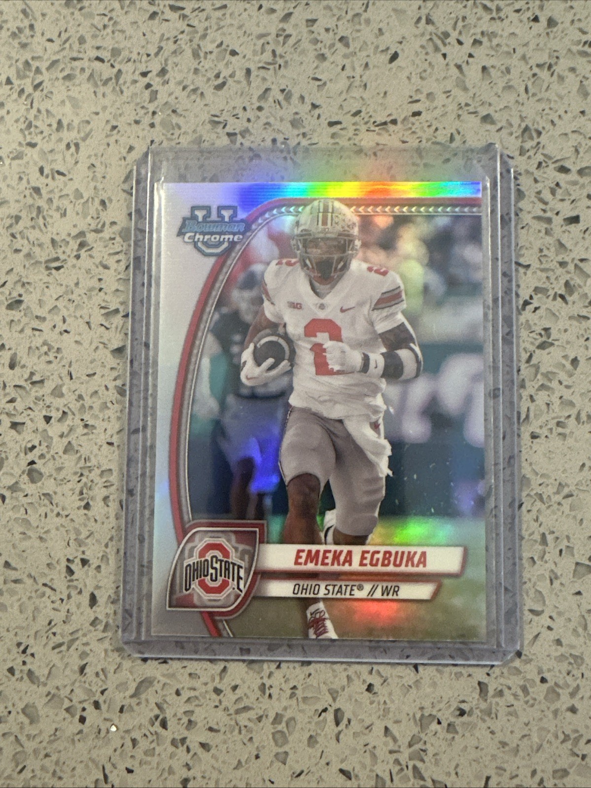 2024 Bowman Chrome University Emeka Egbuka Image Variation SP