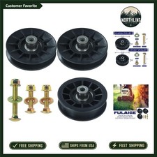 High-Performance Idler Pulley 2 Pack for Husqvarna  Craftsman Lawn Tractors