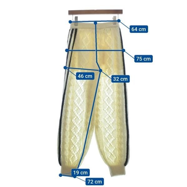 GUCCI ADIDAS Collab Pants Solid Straight Leg 25.2… - image 10