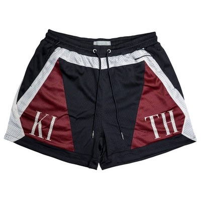 Kith Mesh Turbo Short Black Red Off White Size L | eBay