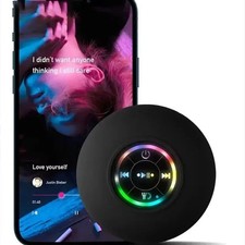 Mini Portable Bluetooth Speaker Waterproof LED Suction Cup
