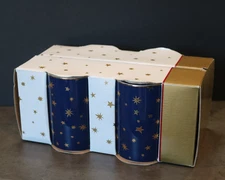 GALAXY BY SAKURA HOLIDAY DINNERWARE SET OF 3 NOS MUGS