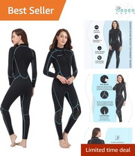 Mens Womens 3mm Full Wetsuit Shorty Neoprene for Diving Snorkeling Kayaking