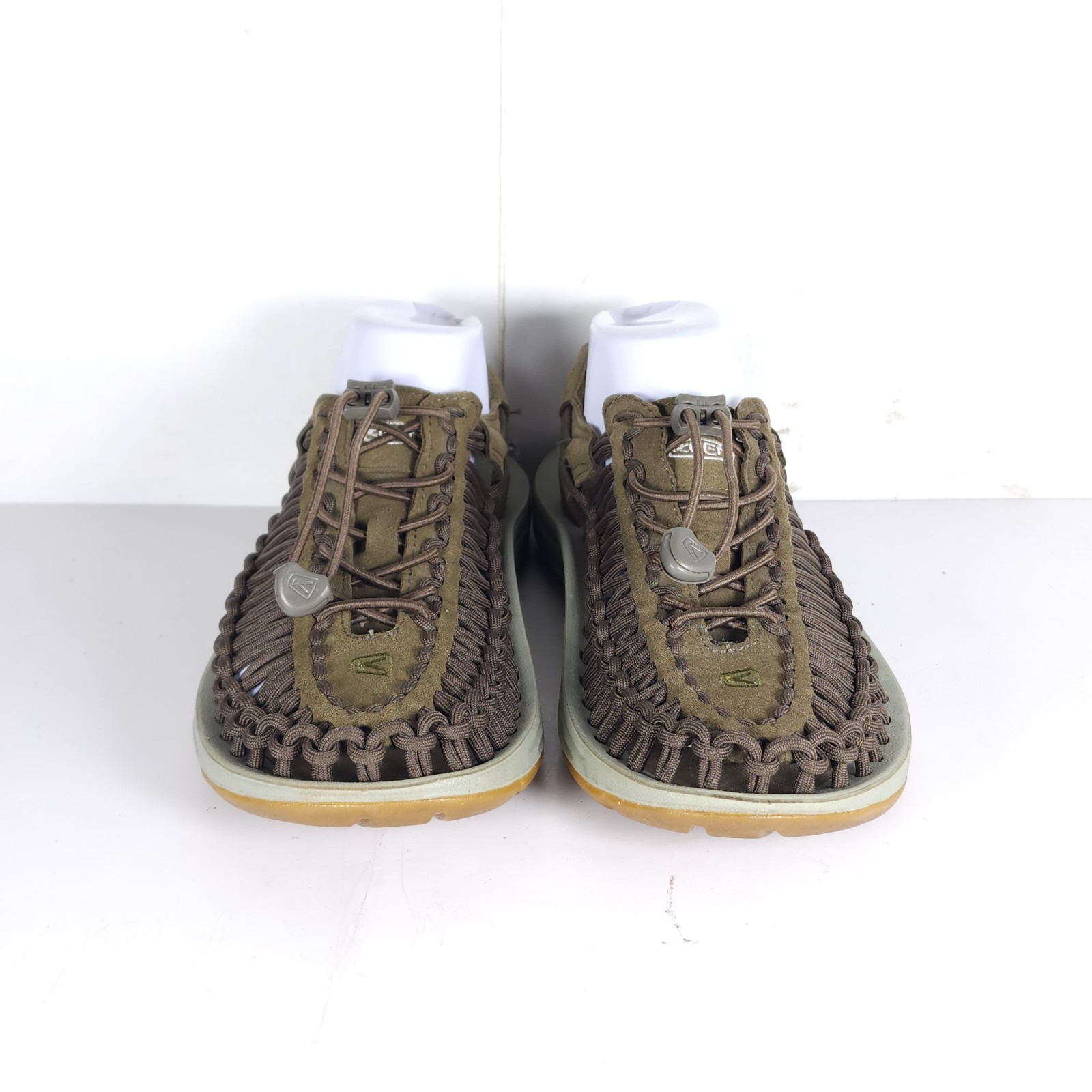 Sandali con cinturino KEEN donna Uneek US9 5 verde tessuto paracord acqua outdoor