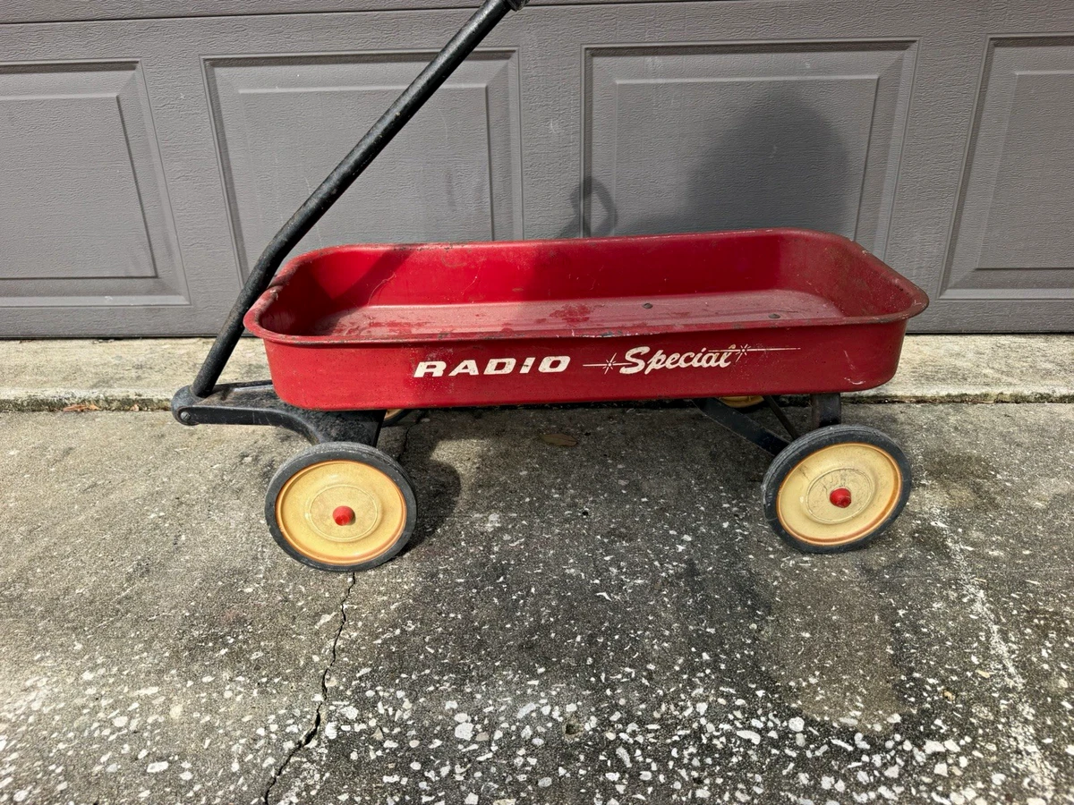 Vintage Radio Flyer Wagon In Vintage & Antique Pull Toys for sale