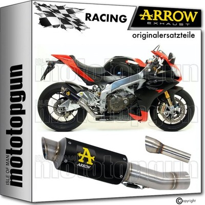 ARROW AUSPUFF RC DB GP2 GP-2 NICHROM SCHWARZ APRILIA RSV4 RSV-4 FACTORY 2014 14