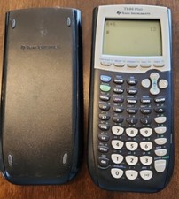 Texas Instruments TI-84 Plus Graphing Calculator with cover
