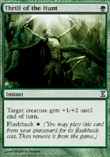THRILL OF THE HUNT X4 4 4X Time Spiral MTG Magic the Gathering Cards DJMagic - Picture 1 of 1