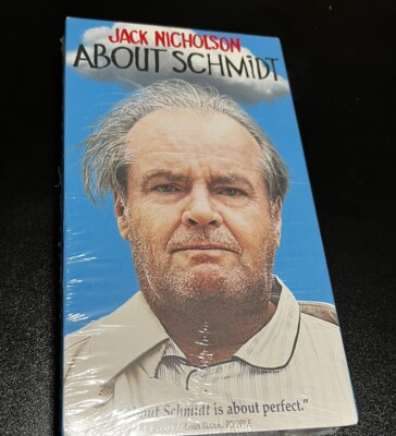 About Schmidt VHS, 2003 Jack Nicholson Kathy Bates NEW SEALED