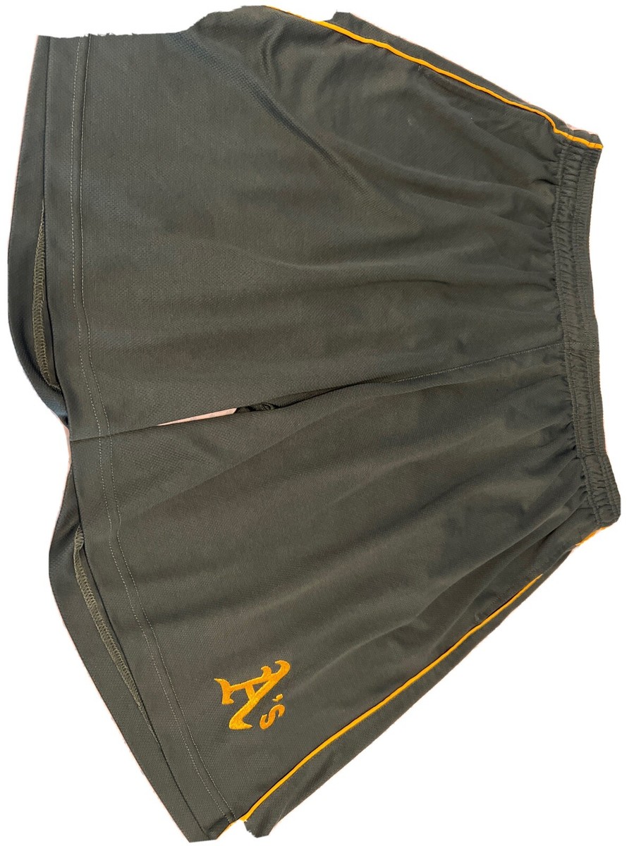 Men's Nike Dri-Fit MLB Oakland Athletics A's Athletic Shorts Size